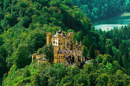 德国城堡山脉历史性地标旅行童话旅游建筑风景吸引力建筑学图片