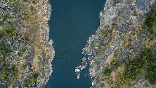 海弗站的峡谷河大自然环境溪流旅行绿色图片