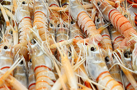 鱼类市场食物美食橙子餐厅营养小龙虾海鲜盘子图片