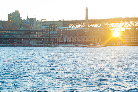 悉尼市反射蓝色商业城市日落渡船日出运输港口旅游图片