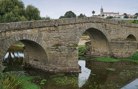 罗马桥 葡萄牙阿尔科斯罗曼桥观光地方外观历史性假期旅行地标目的地建筑学朝圣之路图片