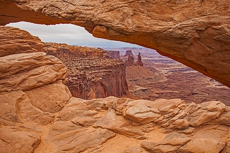 1手部边缘较硬Mesa Arch 峡谷地 1背景