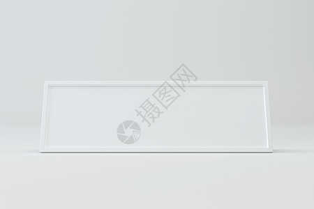 空白的桌子卡 签名模板 3D翻譯3d笔记白色横幅商业标签渲染插图餐厅菜单图片