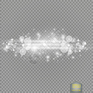 放 闪亮的太阳粒子和火花具有高光效果 彩色散景灯闪闪发光和亮片 在透明的深色背景上 矢量EPS1魔法金子耀斑烟火微光太阳射线灰尘图片