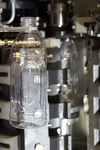 PET瓶子吹机械技术塑料胶囊火炉管子工厂回收制造业植物图片