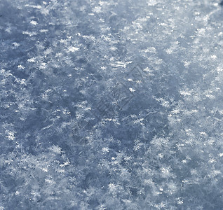 snowsee 单个雪花的微观纹理蓝色玻璃粮食天气水晶宏观季节白色降雪阳光图片