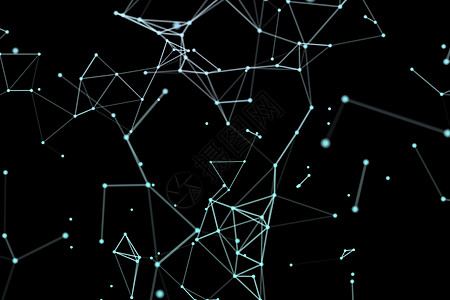 点和线的全球网络连接 线框图插图电脑三角形3d网格社会商业互联网原子科学背景图片