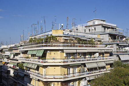 希腊塞萨洛尼卡公寓观点沙龙投资郊区建筑学财产旅行住宅旅游天线房屋图片