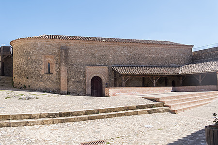 城堡 Cazorla 和 Jaen Spa历史性风景建筑旅行历史墙壁山脉堡垒地标晴天图片