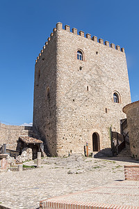 城堡 Cazorla 和 Jaen Spa山顶爬坡地标旅行遗产晴天风景山脉景点吸引力图片