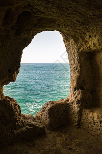 卡沃埃罗附近的洛基海岸线风景海洋旅游假期支撑房子阴霾全景薄雾灯塔图片