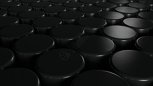 抽象背景与黑色 cilynde气体圆柱金属柔性管子橡皮技术团体石油产品图片