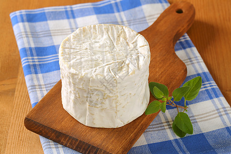 法式发色奶酪食物美食奶制品白皮圆柱形图片