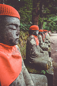 日本雕像传统菩萨观光日光地标神道森林地藏宗教旅游图片