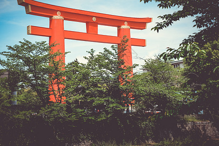 日本京都海滨神殿门图片