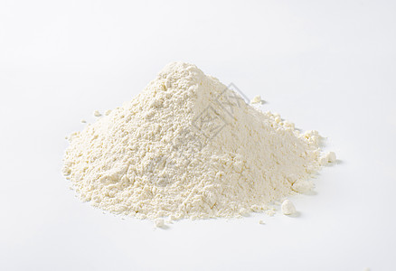 面粉粉小麦面粉堆淀粉白色烘烤糕点粉末地面用途食物谷物背景