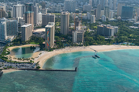 夏威夷瓦胡岛Waikiki海滩图片