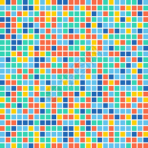 方形马赛克调色板 颜色组合和谐长方形创造力网络艺术插图正方形网格墙纸瓷砖技术图片