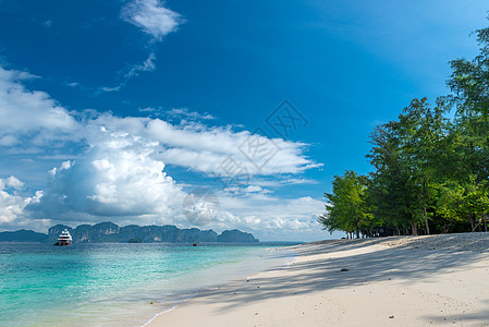 东甲岛横向风景是退休和放松的好地方 很适合背景