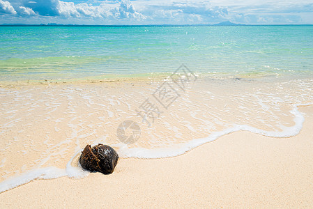 美丽的背景 - 安达曼海和波达的海滩图片