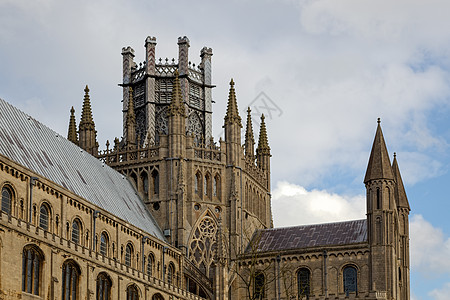 UK  11月22日 埃利卡斯的外观建筑旅游地标教会石头王国场景大教堂信仰格式图片