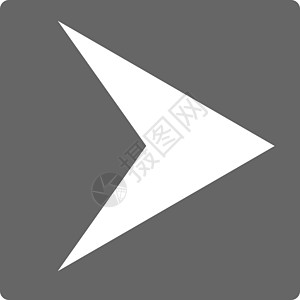 现代平面样式中的指针箭头 孤立在白色背景上的箭头按钮 网页设计网站应用程序用户界面的符号插图木板同步商业互联网交通网络合同图片
