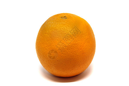 白色背景上隔离的新鲜橙色异国柚子圆圈果汁热带情调皮肤水果甜点工作室图片