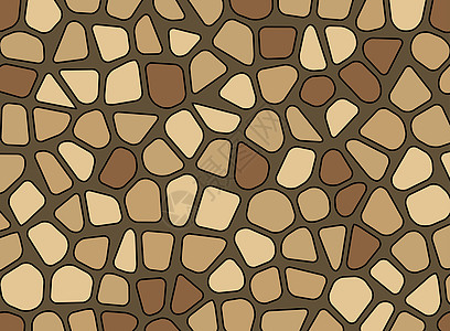石头鹅卵石纹理马赛克矢量背景壁纸石工人行道岩石细胞插图瓦砾材料卵石地面艺术图片