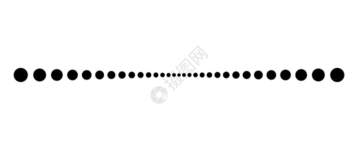 点线简单页脚矢量设计黑色织物圆圈线条白色网络边界插图背景图片