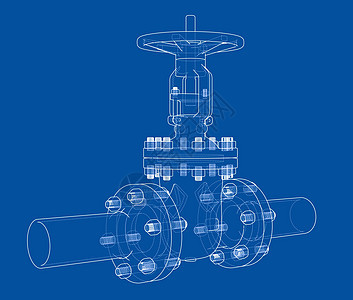 工业阀门 它制作图案矢量工程工厂黑色旋转植物管子绘画管道化学品草图图片