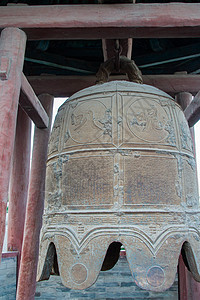 古中国钟背景图片