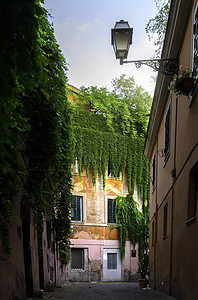 Trastevere的街头景象图片