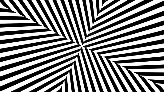 抽象的黑白条纹  3d 渲染视听酒吧黑与白钻石动画运动箭头三角形过渡镜子背景图片