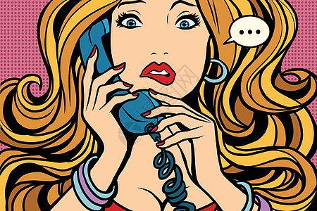 女人 在电话里说话不好图片