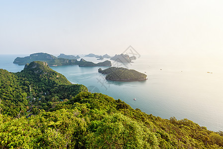 穆高安钟日出全景海岸旅行旅游阳光游客景点海岸线热带支撑图片