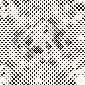 现代时尚的半色调纹理 无尽的抽象背景与随机大小的正方形 矢量无缝方块马赛克图案创造力马赛克噪音白色装饰插图风格圆圈织物墙纸图片