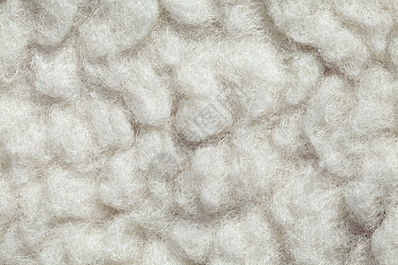 羊毛绒纹理画幅纤维簇绒蓬蓬织物纺织品材料风格白色装饰图片