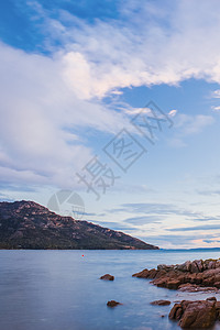 弗雷西内国家公园的科尔斯湾国家海岸海岸线天空蓝色海洋公园旅行图片