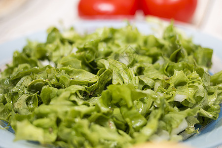 健康的白菜沙拉午餐绿色蔬菜盘子美食食物洋葱图片