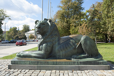 索菲亚 保加利亚 狮子纪念碑建筑学首都旅行雕塑旅游纪念馆地标城市图片