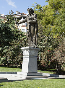 保加利亚索非亚Tzar Samuil纪念碑雕塑首都文化建筑学城市国王地标历史旅游旅行图片