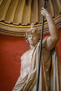 罗马士兵雕像背景图片