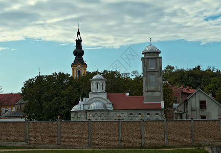 塞尔维亚锡德 普里维纳格拉瓦纪念碑建筑上帝城堡地标旅行旅游历史城市宗教图片