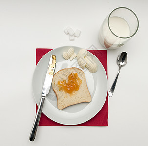 早餐杯子厨房桌子谷物水果盘子木板牛奶咖啡浆果图片
