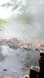 自然温泉火山颂府蒸汽沸腾旅行喷泉反射地标火山口景观图片