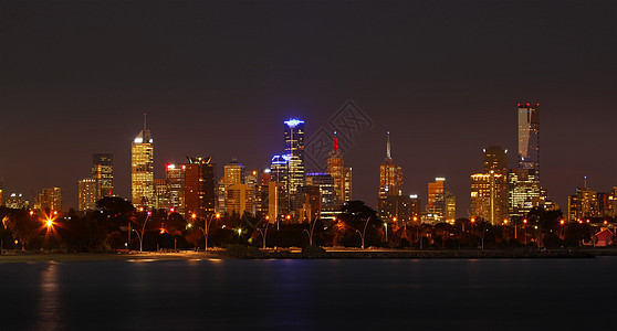 墨尔本 澳大利亚夜间图片
