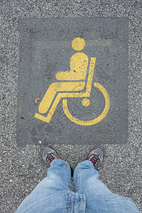 残疾人停车位街道车辆运输生活公园团体人行道交通技术蓝色图片
