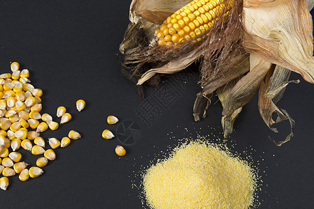玉米角粮食面粉谷物阳光核心大麦植物耳朵稻草燕麦图片