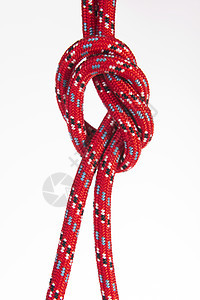 红绳电缆白色套索海洋航海细绳蕾丝领带环形纤维图片