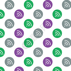 wifi 图标 矢量插图背景技术网络白色互联网信号网站墙纸上网背景图片